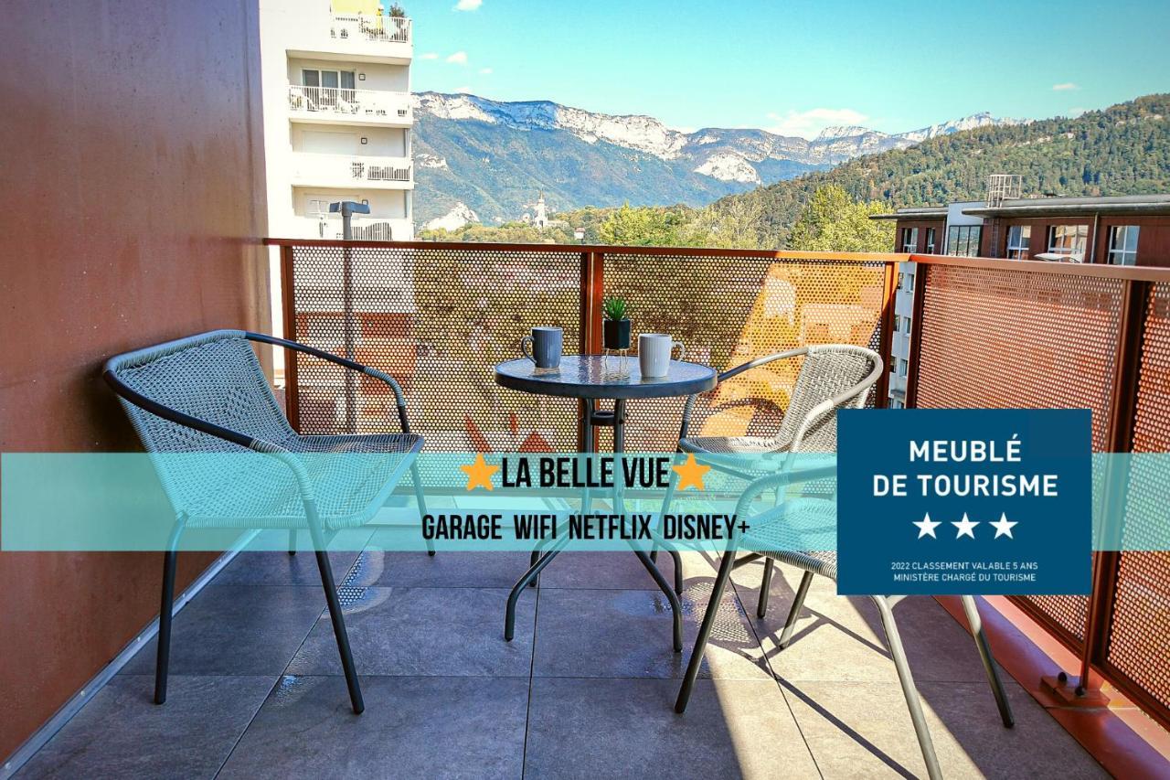 La Belle Vue - Garage Terrasse Wi-Fi Netflix Disney+ Annecy Bagian luar foto